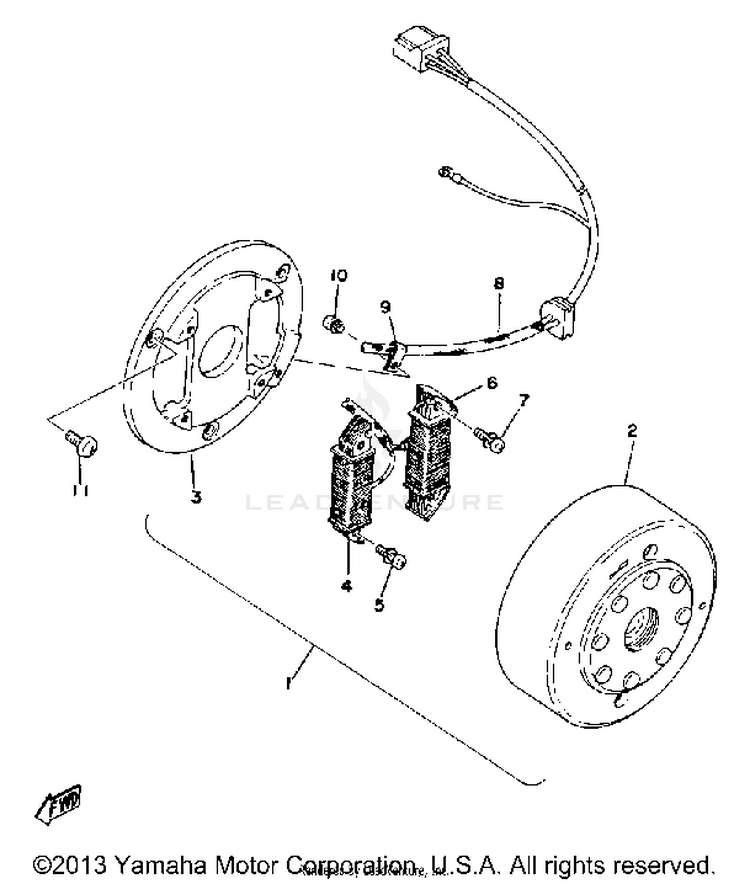 Flywheel Magneto Schematic