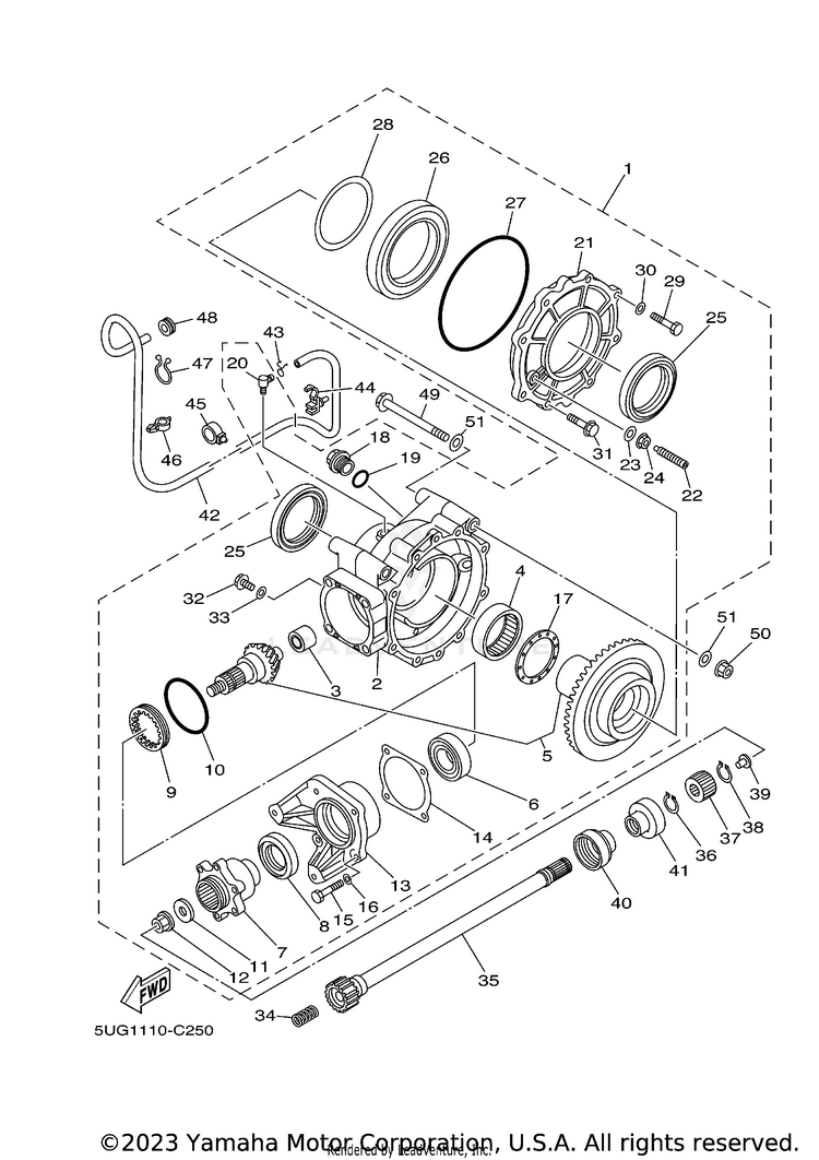 Drive Shaft Schematic