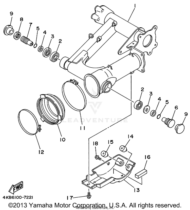 Rear Arm Schematic