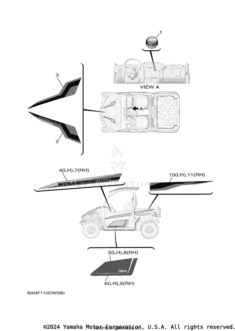 Graphics WOLVERINE X2 EPS - YXE85WPAMS - 2021 Schematic