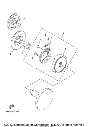 Starter Clutch Schematic