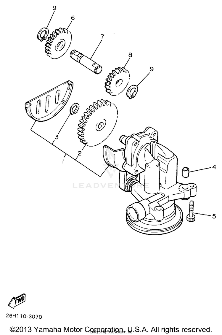 Oil Pump Schematic