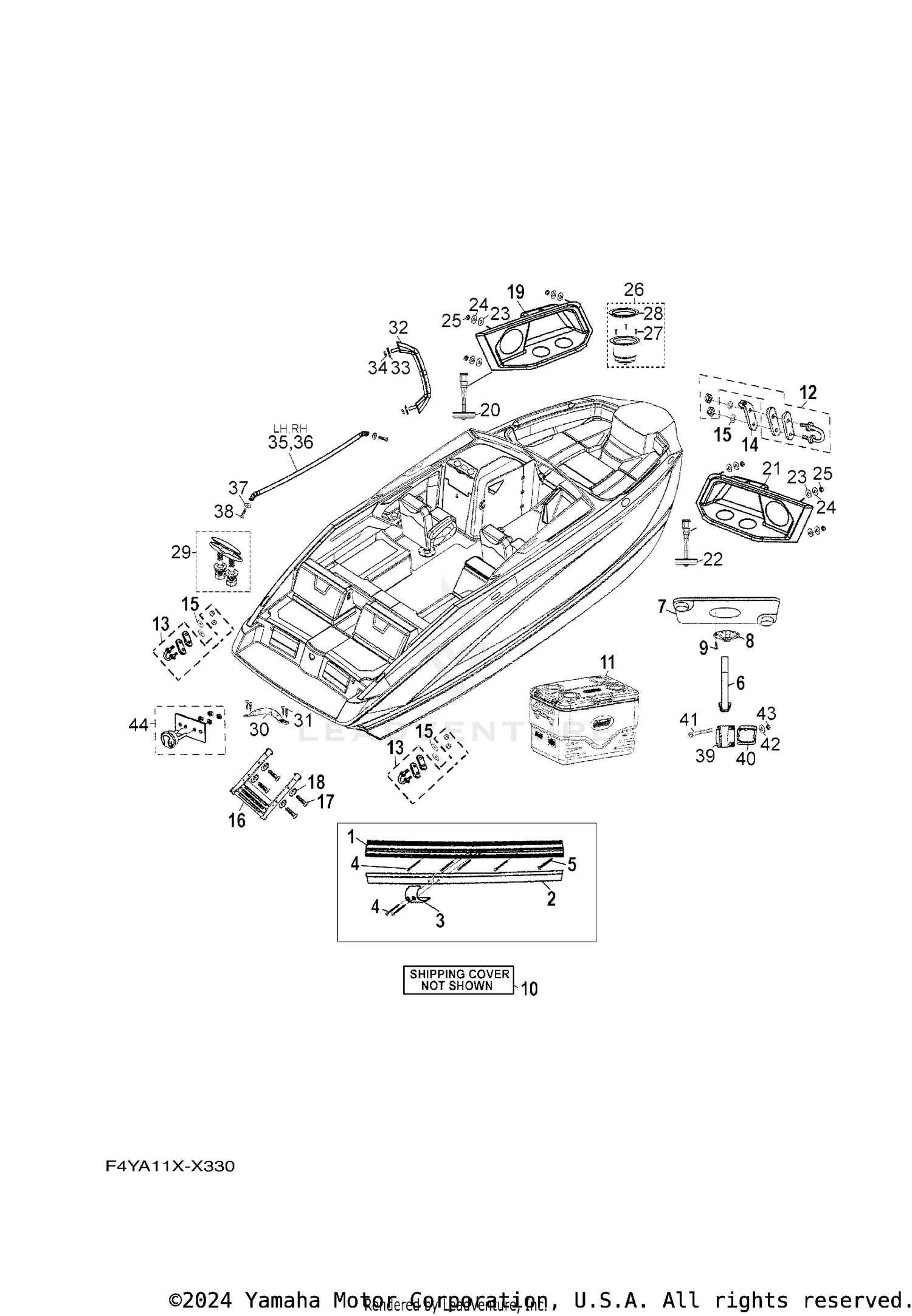 HULL DECK FITTINGS