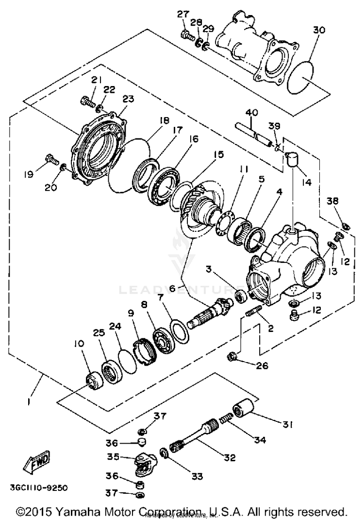 Drive Shaft Schematic