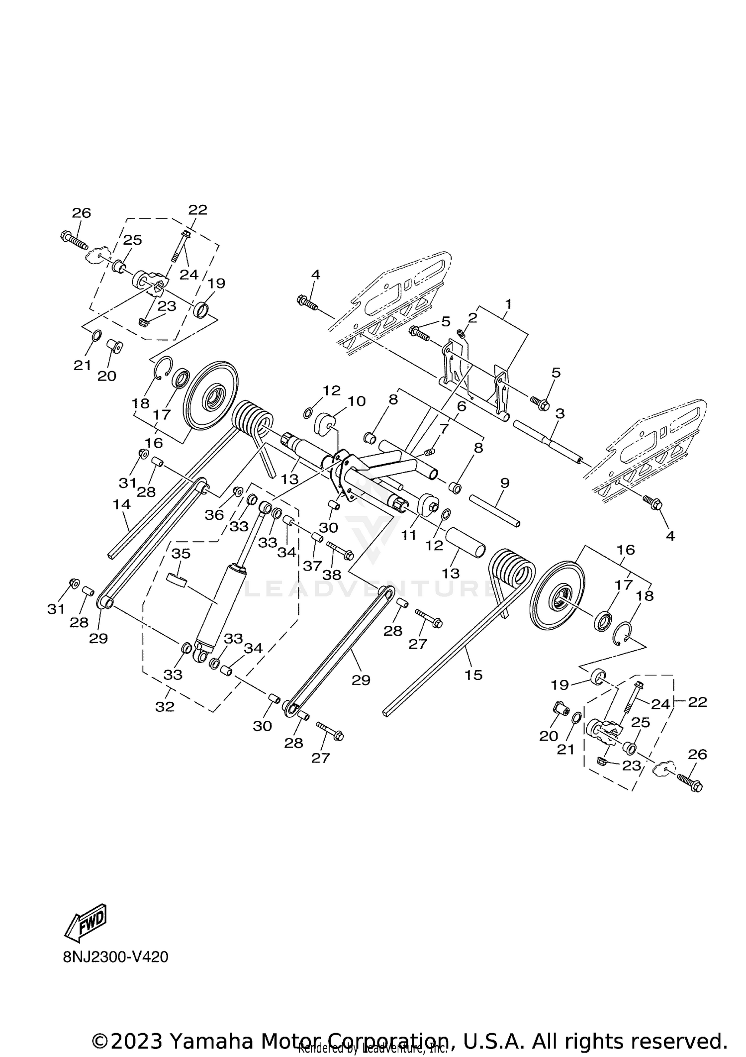 TRACK SUSPENSION 4