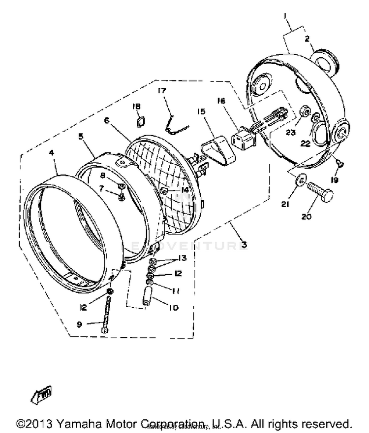 Headlight Schematic