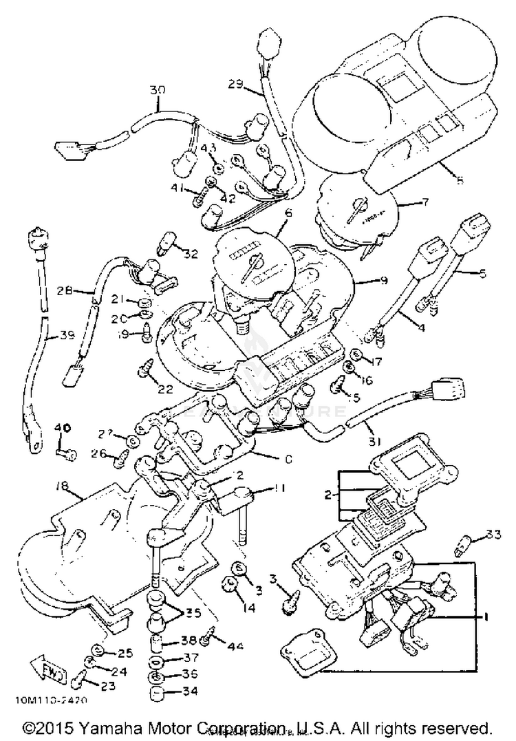Speedometer Tachometer Schematic