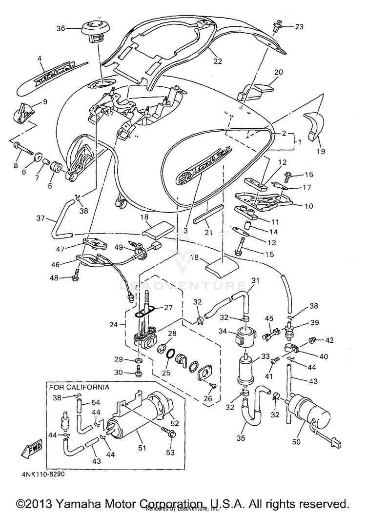 Fuel Tank Schematic