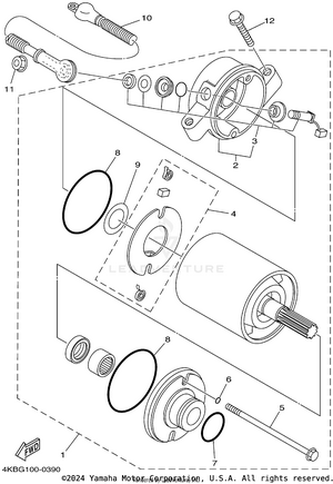 Starting Motor Schematic
