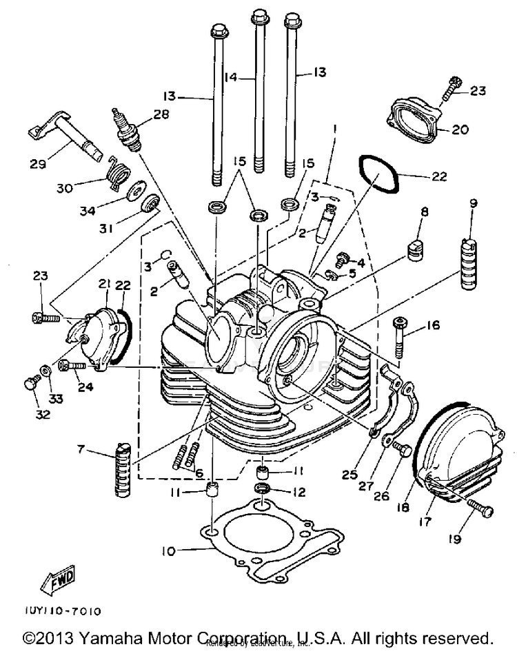 Cylinder-Head Schematic
