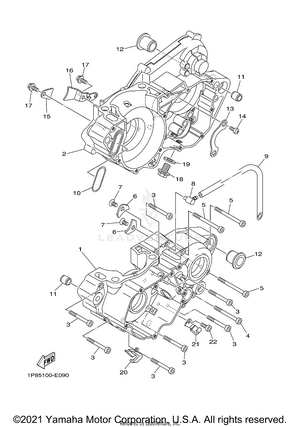 Crankcase Schematic