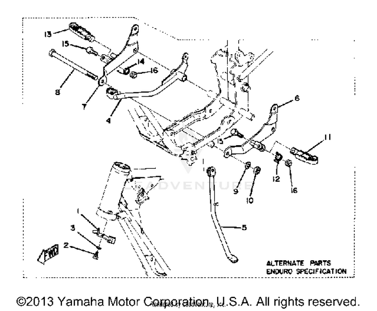 Alternate Parts Schematic