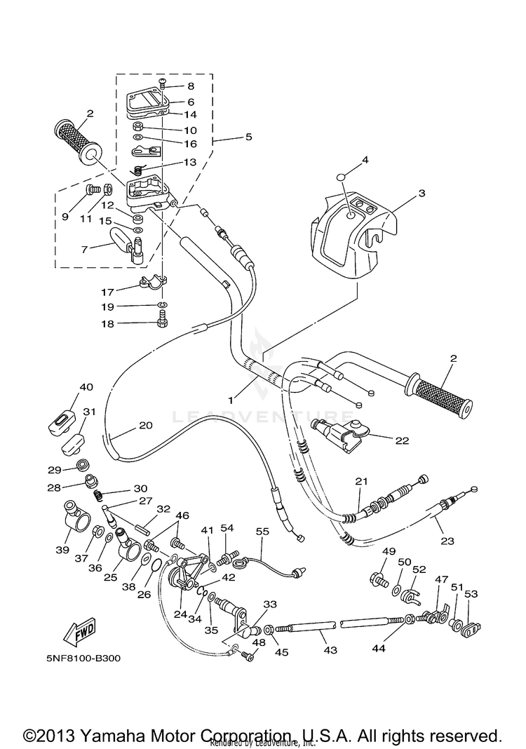Steering Handle Cable Schematic