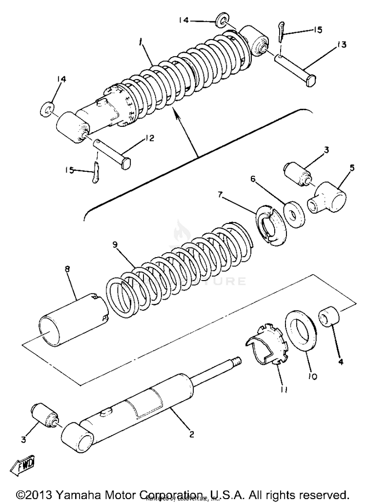 Rear Suspension Schematic