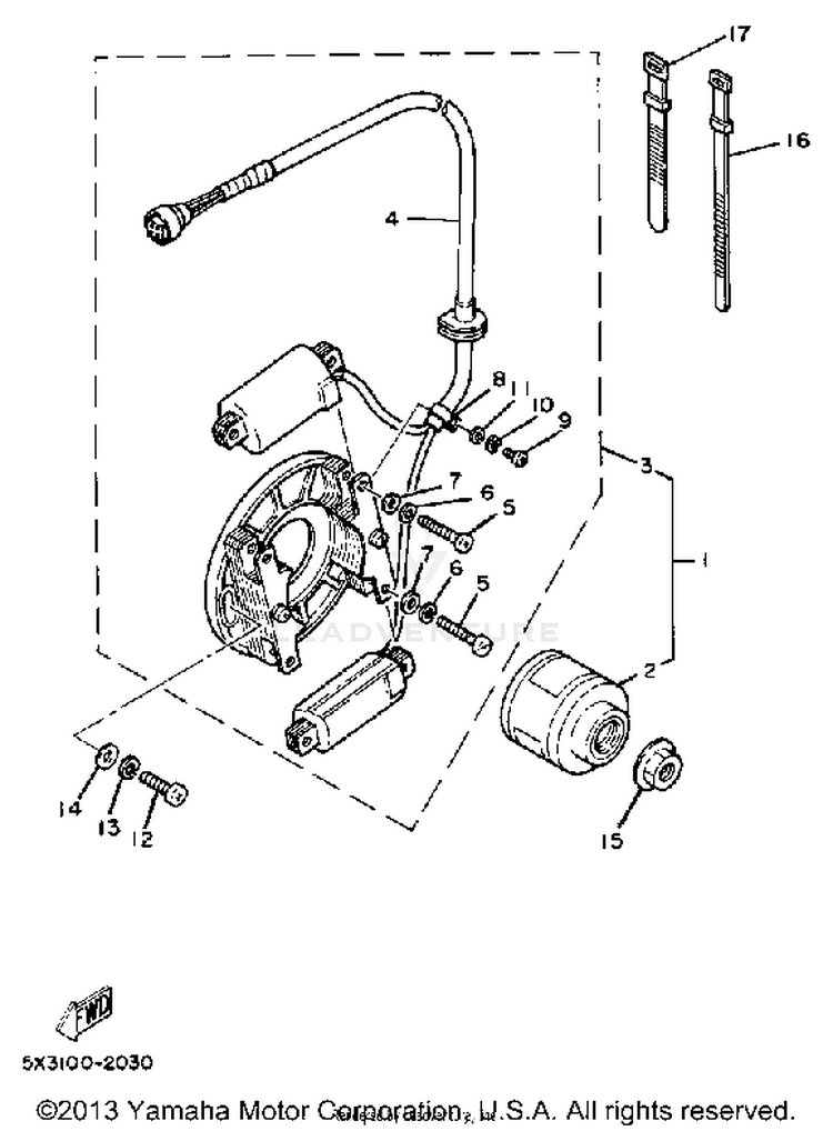 C - D - I - Magneto Schematic
