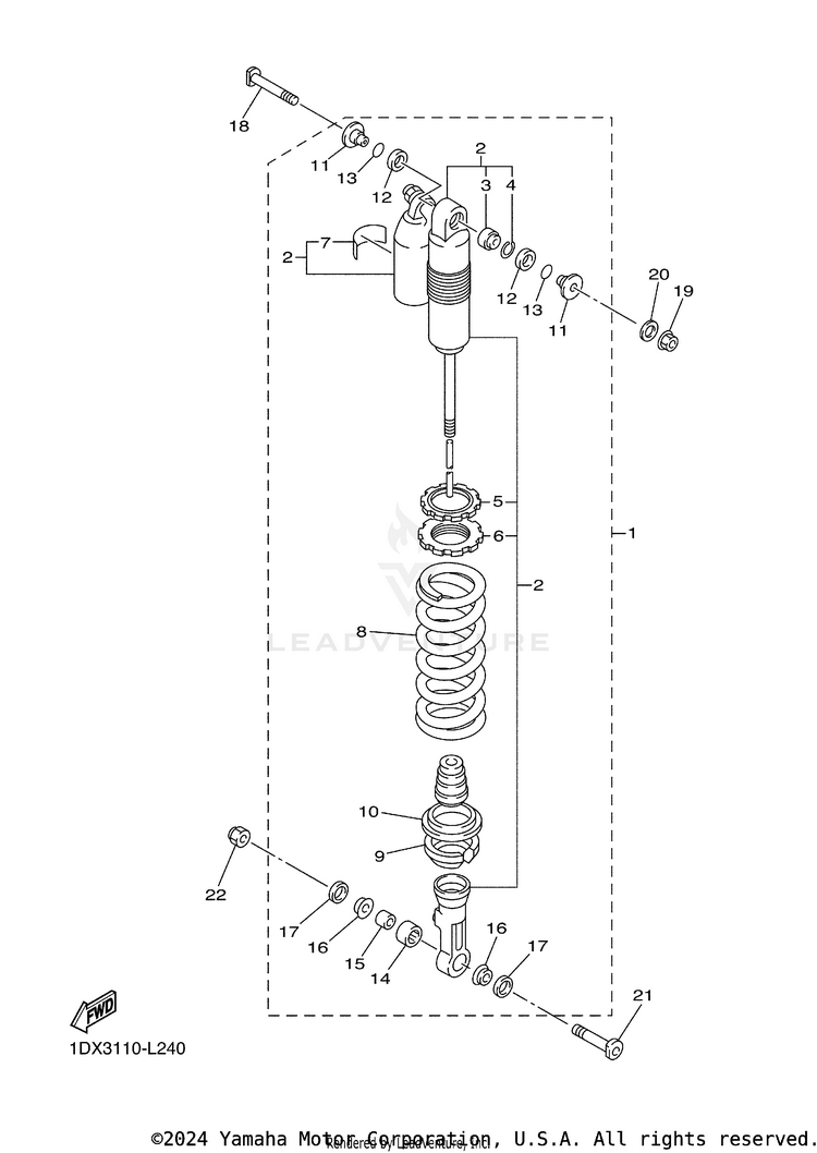 Rear Suspension Schematic