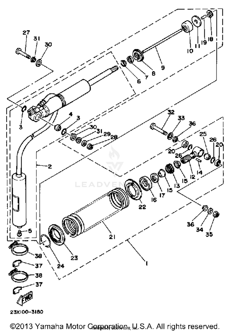 Rear Arm Suspension Schematic