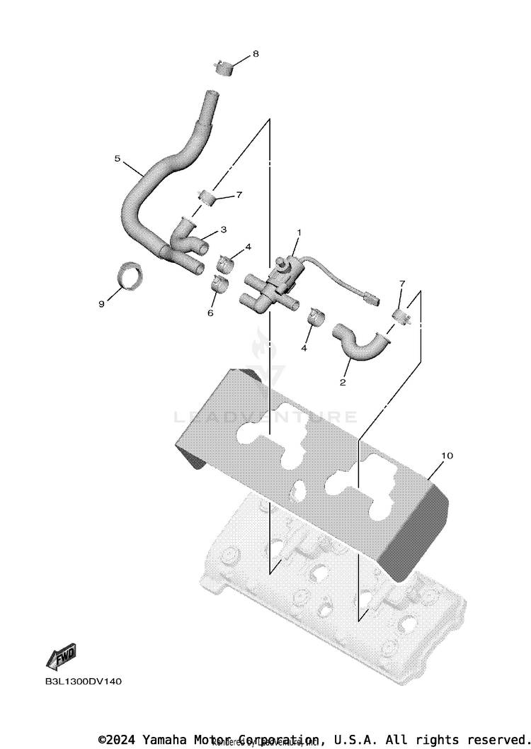 Air Induction System Schematic