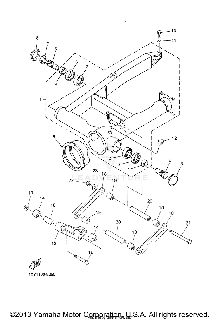Rear Arm Schematic