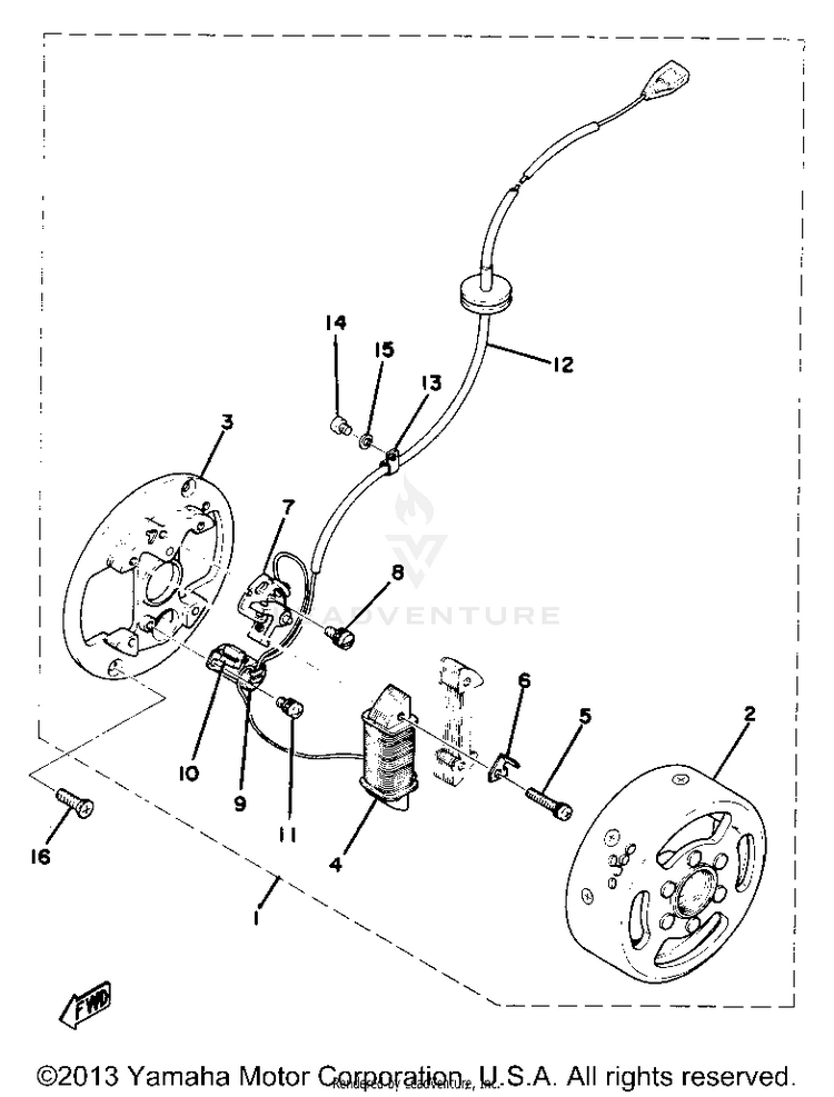 Flywheel Magneto Schematic