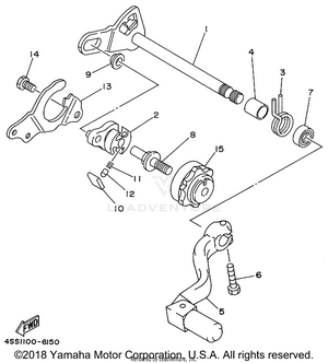 Shift Shaft Schematic