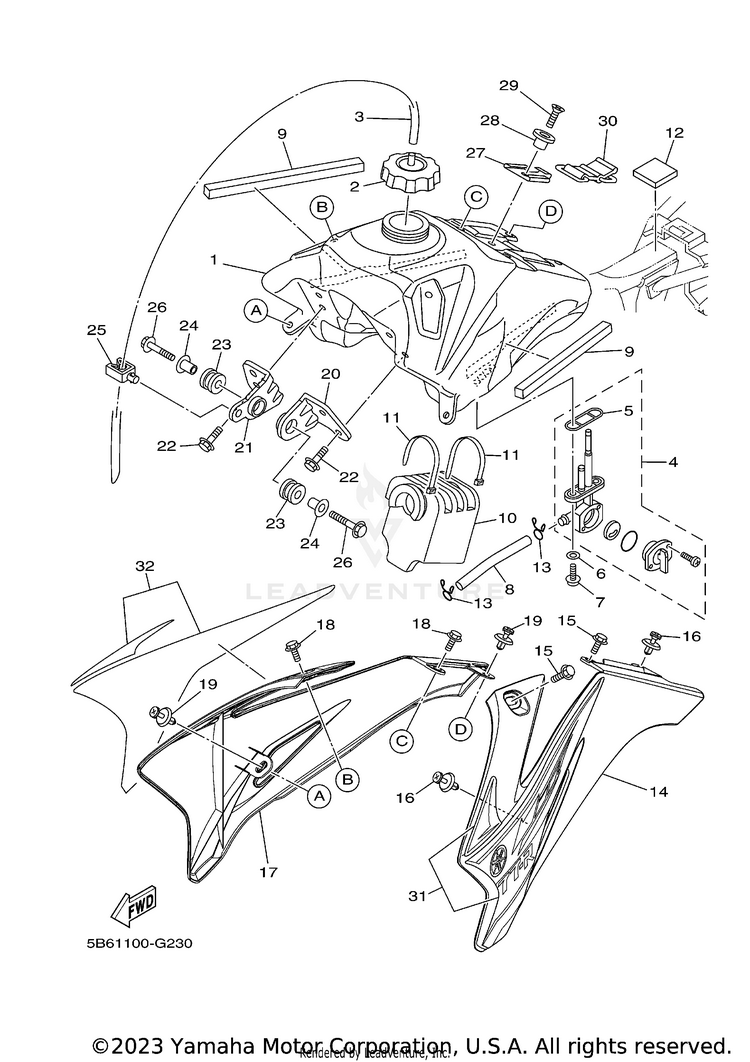Fuel Tank Schematic