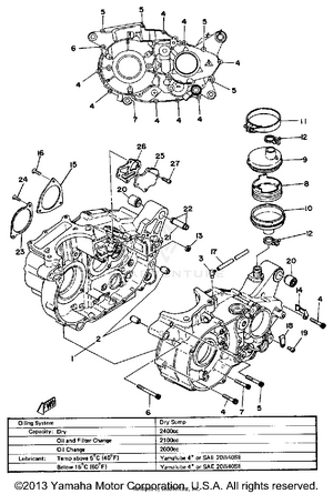 Crankcase Schematic