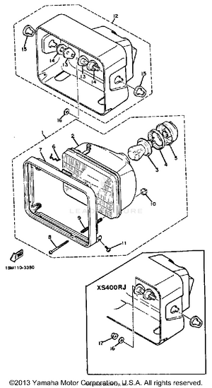 Headlight Schematic