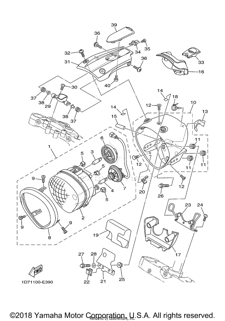 Headlight Schematic