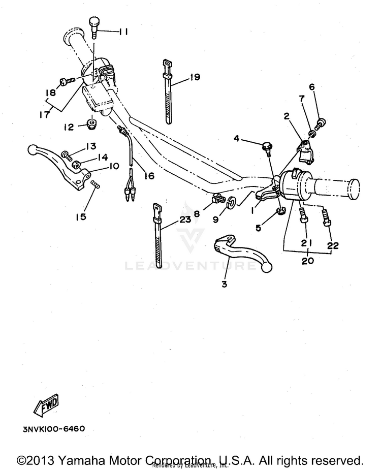 Handle Switch Lever Schematic