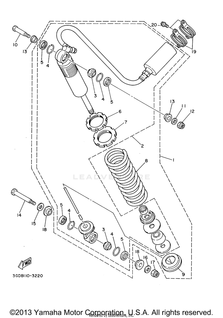 Rear Suspension Schematic