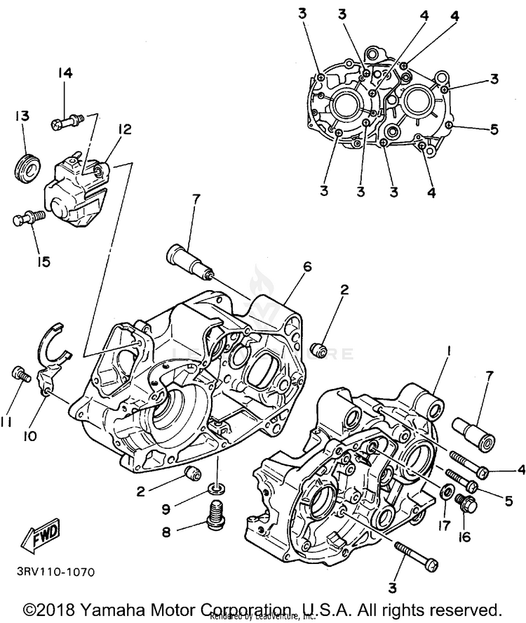 Crankcase Schematic