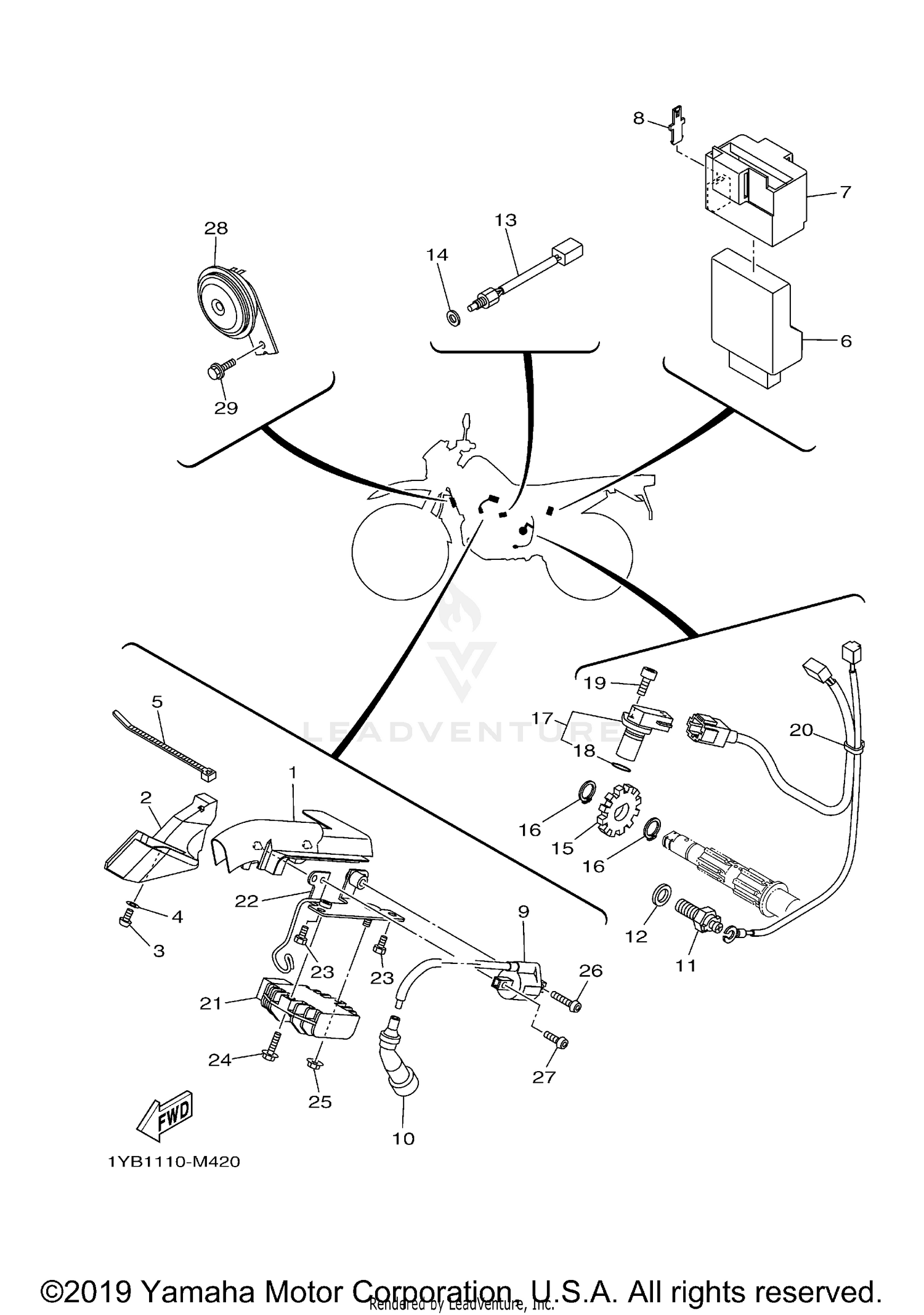 Assembly diagram