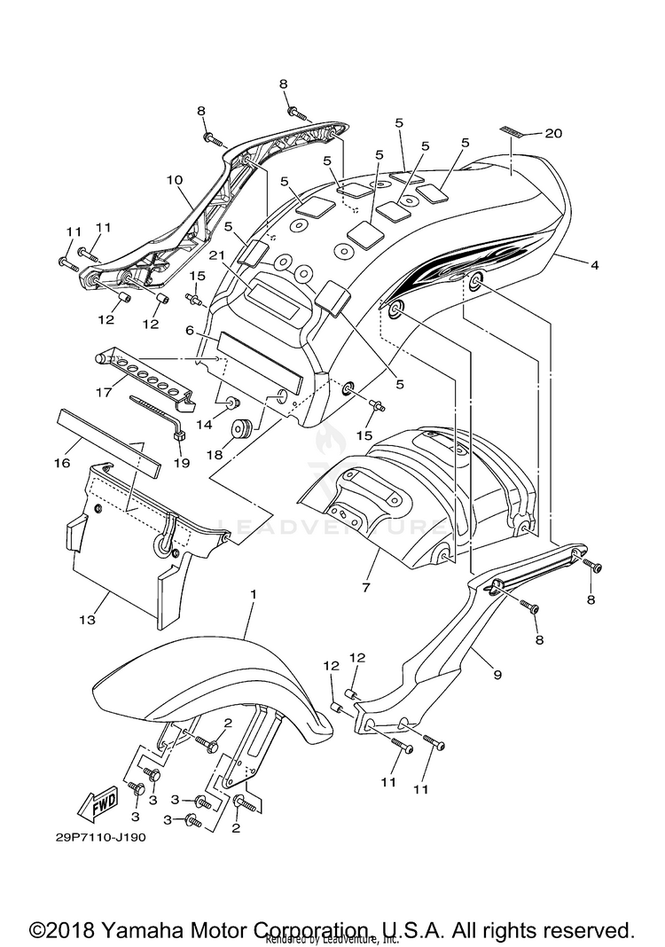 Fender RAIDER S - XV19CSZCL - 2010 Schematic