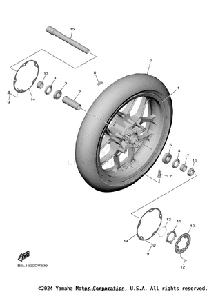 Front Wheel Schematic
