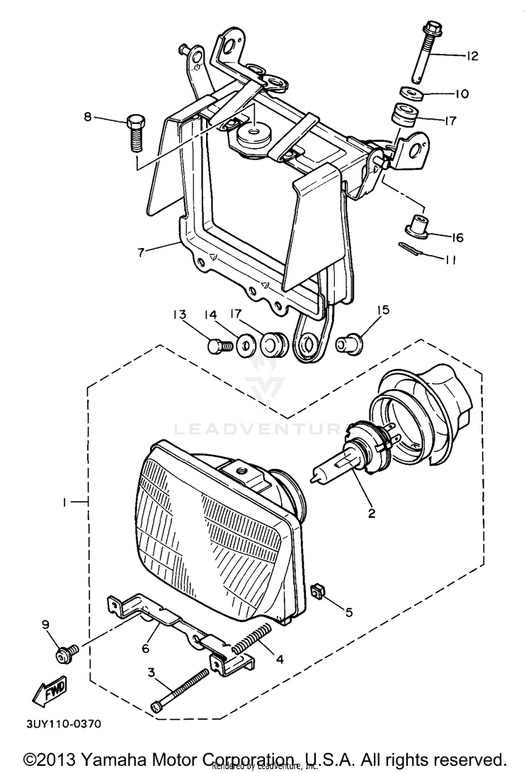Headlight Schematic