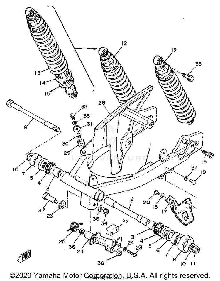 Rear Arm - Rear Cushion Schematic