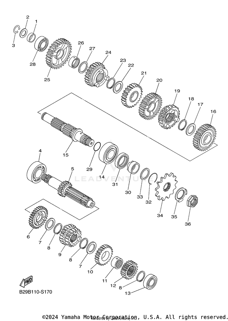 Transmission Schematic