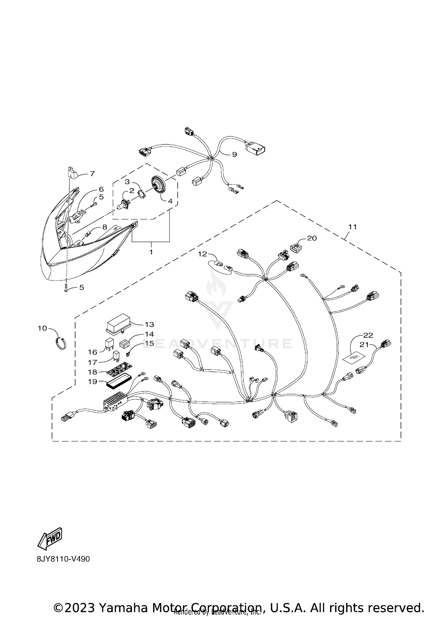 Assembly diagram