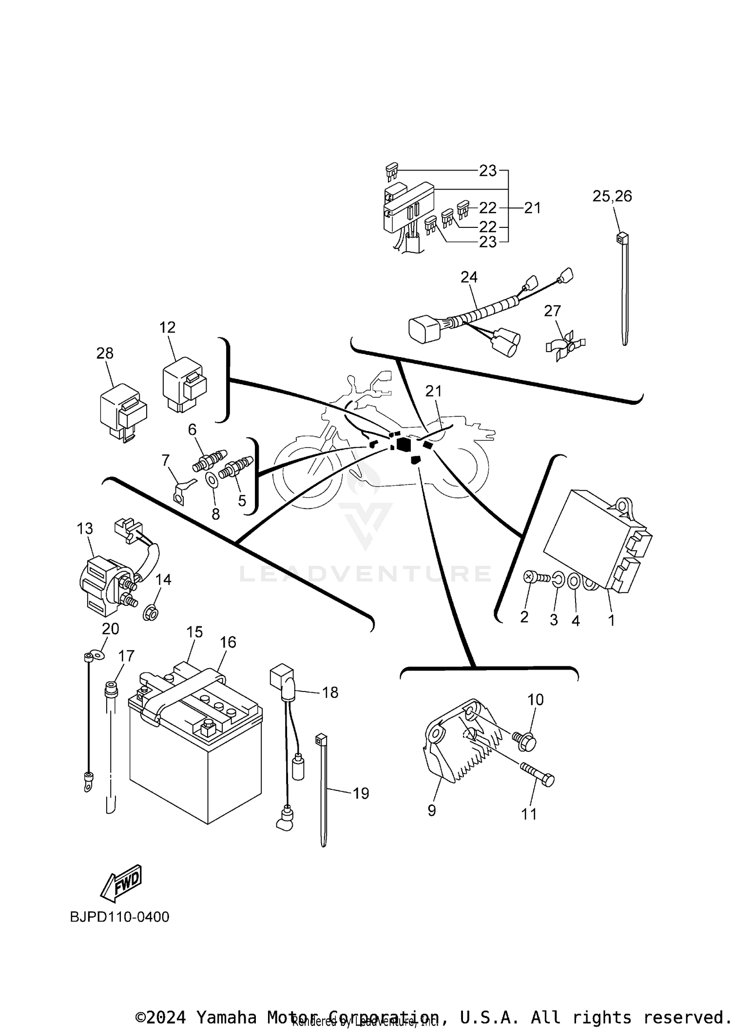 Assembly diagram