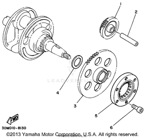 Starter Clutch Schematic