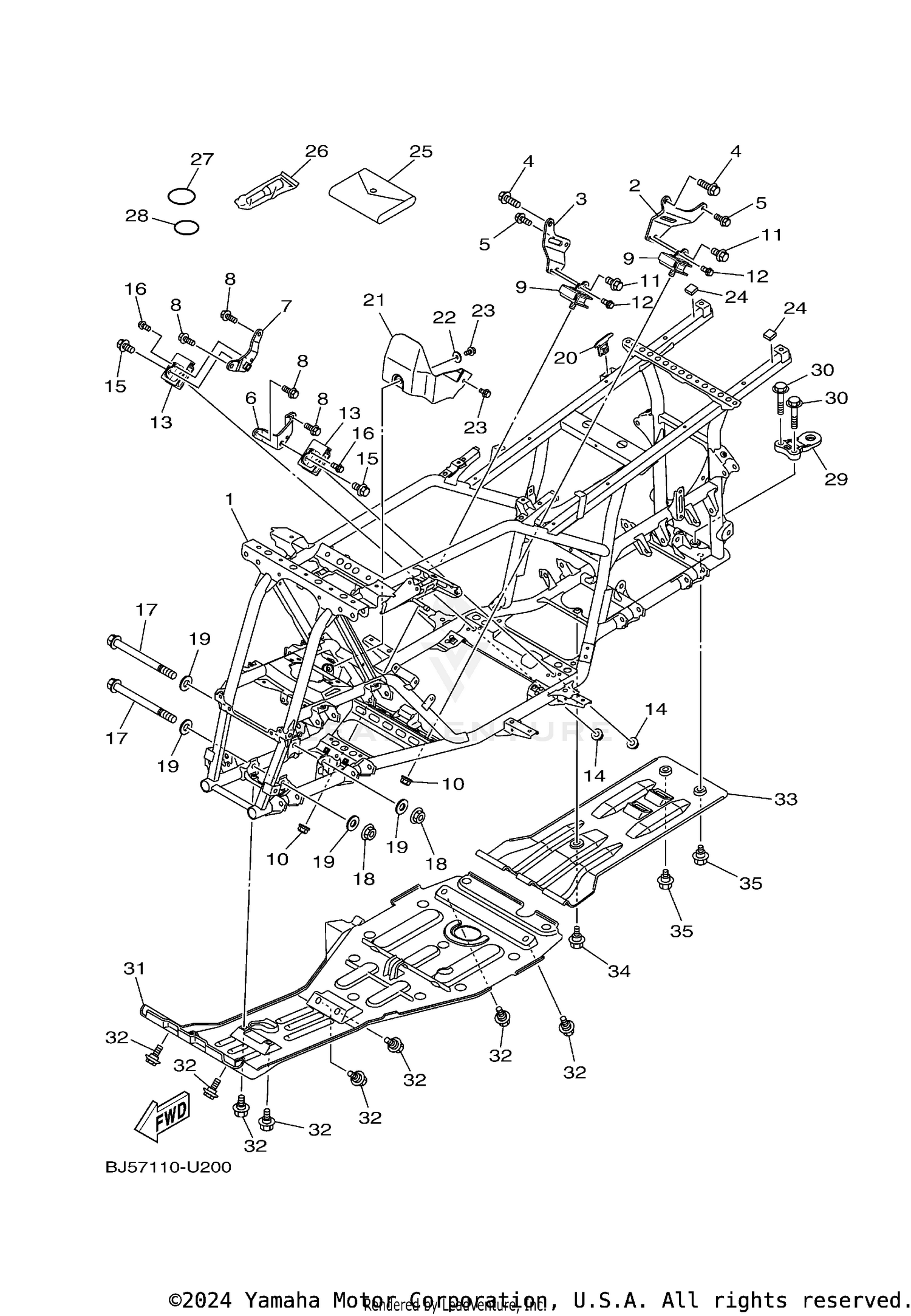 Assembly diagram