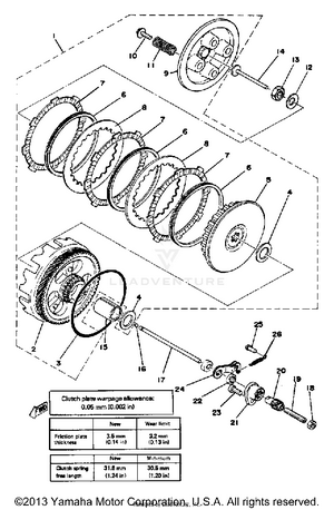Clutch Gt80e - Gt80e-009161 - Gt80f Schematic