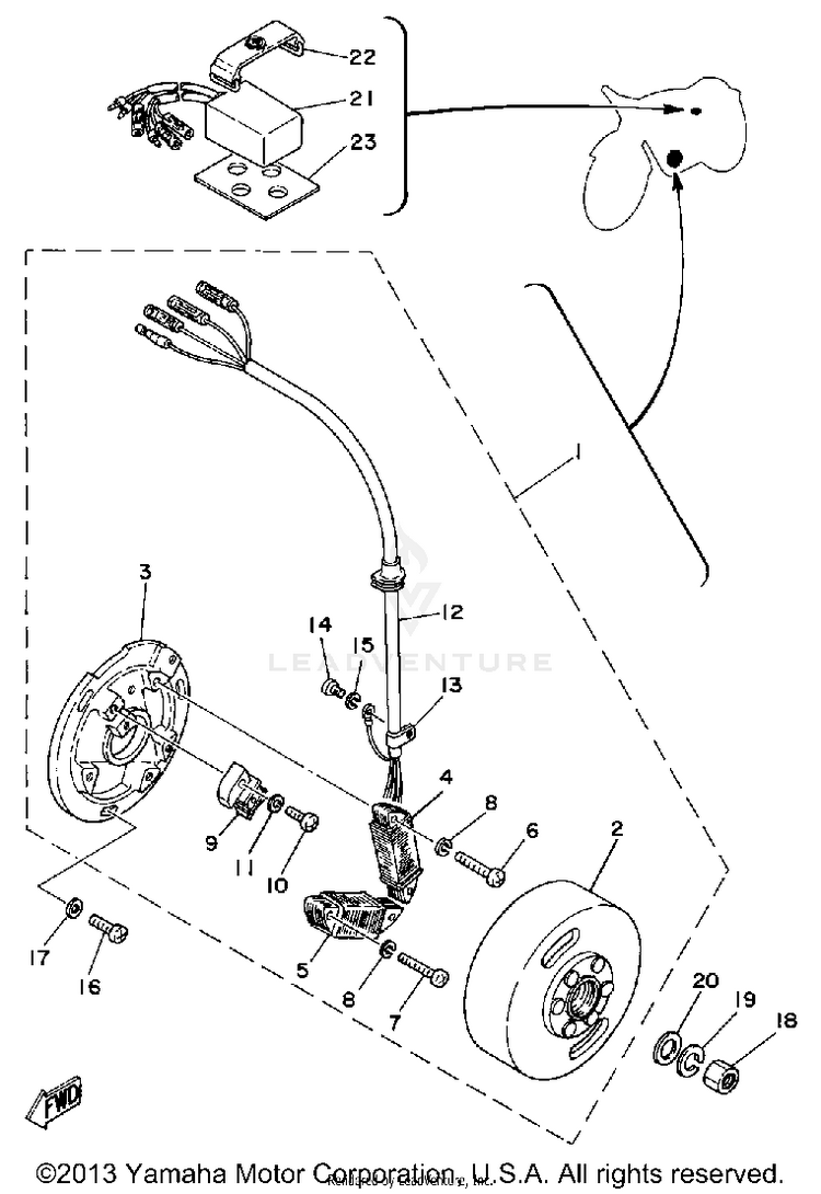 C - D - I - Magneto Schematic