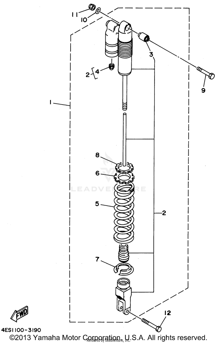 Rear Suspension Schematic