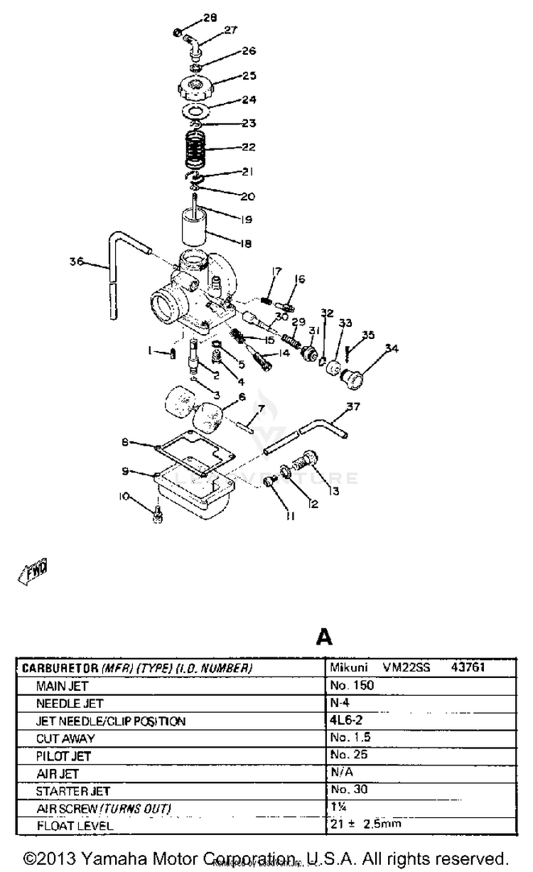 Carburetor Schematic