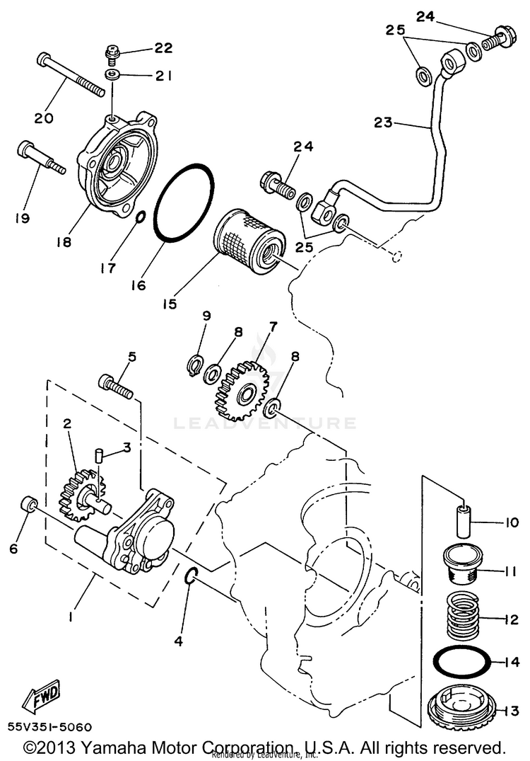 Oil Pump Schematic