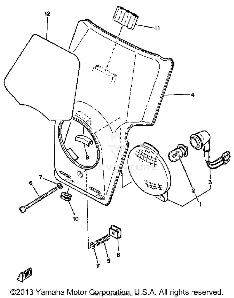 Headlight Schematic