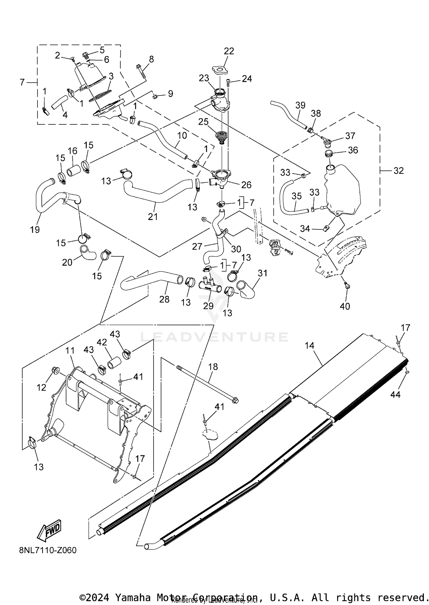 RADIATOR & HOSE