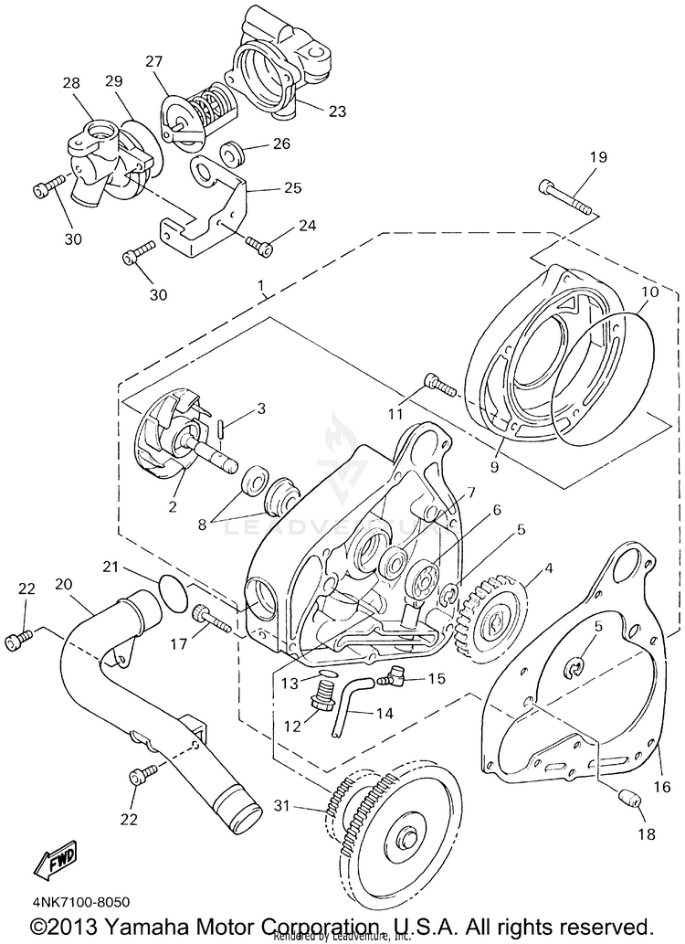 Water Pump Schematic